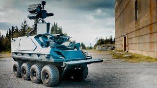 Rheinmetall introduces its new A-UGV Mission Master SP – Armed Reconnaissance