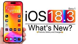 iOS 18.3 Beta 1 is Out! - What's New?