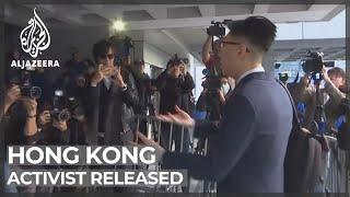 Hong Kong activist Edward Leung released from prison