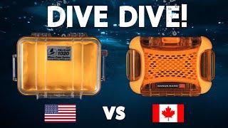 Dropping Dry Cases into the Deep Ocean - Pelican vs Nanuk