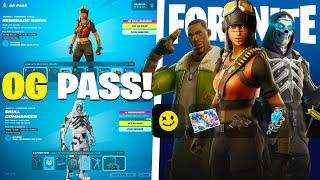 Fortnite OG Chapter 1 FULLY LEAKED! (45 Rewards, ENTIRE Battle Pass)