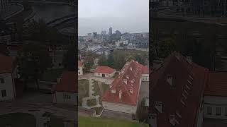 Taking the funicular to Gediminas Tower / Vilnius / Lithuania  #travel