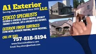 A1 Exterior, LLC. Call/Text: 757-818-5194 Virginia Beach, VA / Hampton Roads - Stucco Specialists!