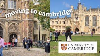 moving to Cambridge University vlog  | settling in, freshers week, matriculation, supervisions