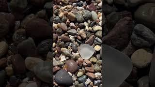 Clear sea glass. #beach #clear #SeaGlass