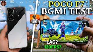 Poco F7 Bgmi Test  Best Value For Money Gaming Phone Under ₹30K? | Poco F7 Bgmi 120 Fps Test 