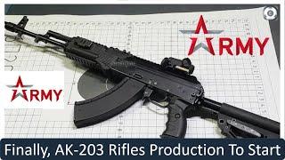 Finally, AK-203 Rifles Production To Start Soon | ARMY 2022 Russia