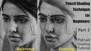 Basics of Portrait Shading for Beginners - Part 2 | Portrait Shading Tutorial in Hindi