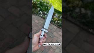 Bowie knife #shortvideo #shorts #viral#handmade #knifemaking #knife #howtomake #viralshorts #new