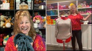 Sweater | Yarn room tour #yarnlover