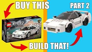 (PART 2) TOP 5 Alternate Models for LEGO 76908 Lamborghini Countach