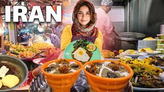 Street Food in IRAN!  AND What People are Really Like! Rasht Grand Bazaar