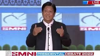 SMNI Presidential Debate 2022: West Philippine Sea