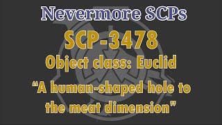 SCP-3478 - "A human-shaped hole to the meat dimension"