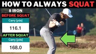 Why Amateur Golfers Can't Squat To Start The Downswing