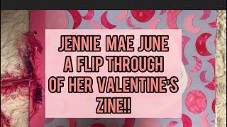 Innovative artist: Jennie Mae June- Zine flip-through