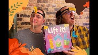 Using our actual heads with Lift It | Beer and Board Games