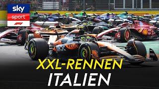 Überraschungssieg bei der Windschattenschlacht | Rennen - XXL Highlights | GP von Italien | Formel 1