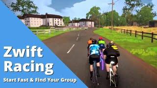 Start Fast and Find Your Group | Zwift Race - Herd Beginner Racing Series