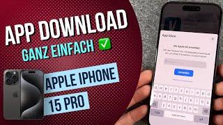 iPhone 15 Pro Apps installieren / Apps laden