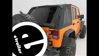 etrailer | Detailed Breakdown of the Rampage Trail Top All-Season 2-in-1 Soft Top Kit for Jeep