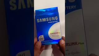 samsung S1 battery unboxing review #ytshorts #samsungs1 #battery #interlink #