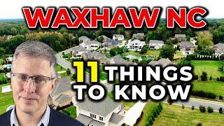 Living in Waxhaw NC - EVERYTHING YOU NEED TO KNOW