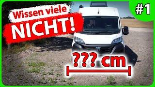 So geht Wohnmobil #1: Maße und Zuladung  Tipps & Tricks für Anfänger und Fortgeschrittene