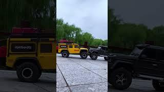 RC Toy: Two off-road rc vehicles crashing testing 