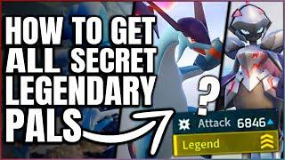 Palworld - How to Get ALL Hidden OVERPOWERED LEGENDARY Pals & Make ANY Pal Legend 100% Catch Guide!