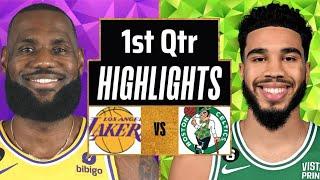 Los Angeles Lakers vs. Boston Celtics Full Highlights 1st Qtr | Mar 8 | 2025 NBA Highlights