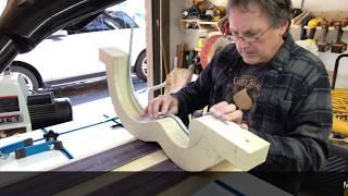 How I bend my Guitar Cutaway Sides using a bending iron