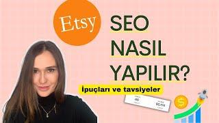 ETSY SEO KULLANIMI   SATIŞLARINIZI ARTTIRACAK İPUÇLARI | DAHA FAZLA KAZANÇ  ETSY SEO EXPLAINED