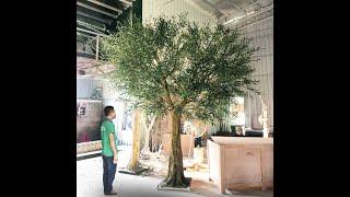 Large artificial big olive tree to decor your garden