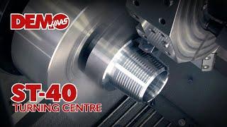 Haas ST-40 high-performance turning centre demo