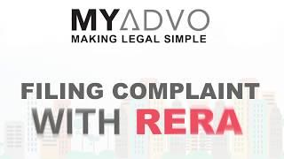 Filing Complaint with RERA - Call us at +91-9811782573