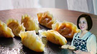 Kimchi Dumplings (Kimchi Mandu) by Chef Jia Choi