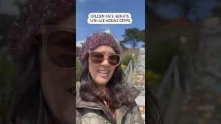 Worlds longest mosaic steps! #sanfrancisco #travel