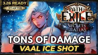 [PoE 3.26] POE RANGER BUILD - VAAL ICE SHOT - PATH OF EXILE SECRETS OF THE ATLAS - POE BUILDS