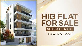 3 BHK 1570 sq ft HIG Flat in Newtown Action Area 1 | 3 BHK flat opposite Axis Mall | Watta Place