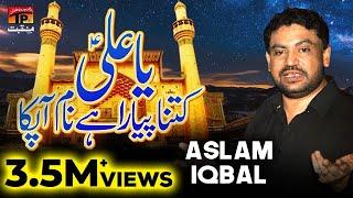 Ya Ali Kitna Pyara Hai Naam Apka | Aslam Iqbal | Tp Manqabat