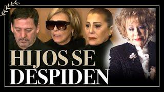  CONFERENCIA DE PRENSA: Hijos de Silvia Pinal se DESPIDEN de la primera actriz