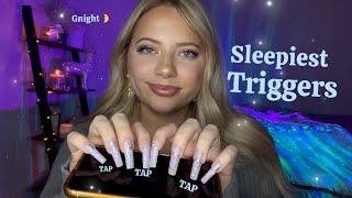 Asmr the SLEEPIEST trigger assortment to help you fall and stay asleep  40min of tingly bliss