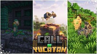 Call of Yucatan (Minecraft Mod Showcase) | Structures, Bosses & Much More | Forge 1.20.1