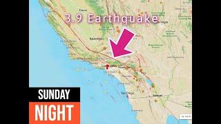 3.9 Earthquake Hollywood California. Did you feel it? Sunday Night 3/2/2025