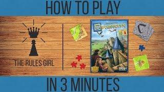 How to Play Carcassonne in 3 Minutes - The Rules Girl