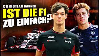 Ist die F2 so stark? Christian Danner: Formel-1-Autos einfacher zu fahren als Formel 2!