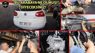 OTOMATİK ŞANZIMAN ARABA VİTESE GEÇMİYOR-TRİGER KAYIŞI DEĞİŞİMİ (Volkswagen Golf 5 1.6 Midline Motor)