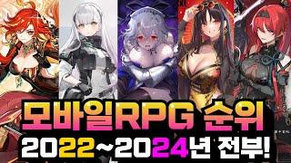 RPG팬들을 위한 모바일게임 한번에 알아보기! - 그동안 어떤 작품들이 인기 있었을까?