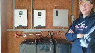 PIP 2424LV-MSD 120V 60Hz INSTALLATION COMPLETED: By jwsolarusa